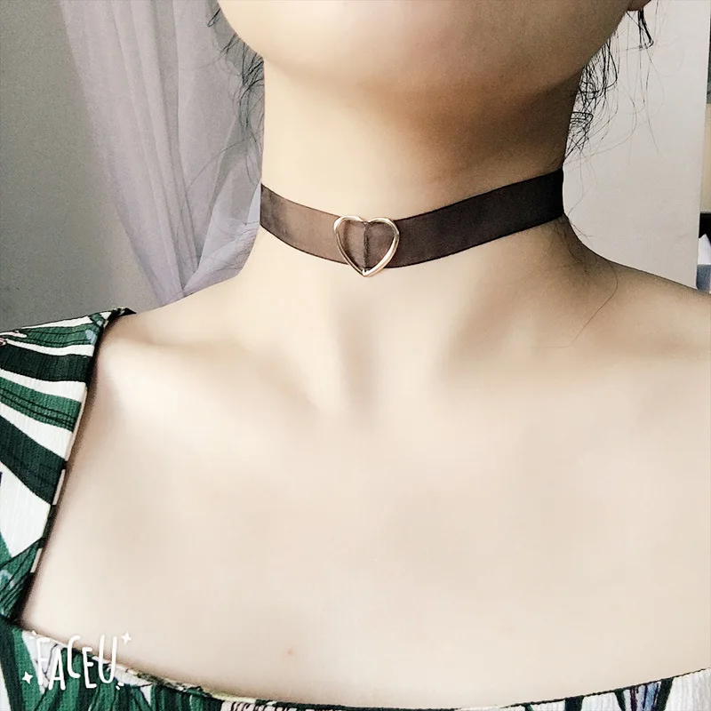 Женское короткое ожерелье в черно белую клетку с кружевом|necklace black lace|female necklaceslove