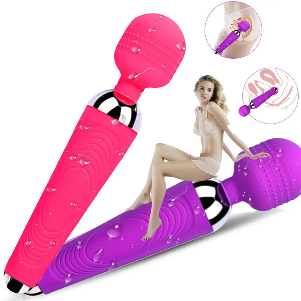 Зарядка через usb Водонепроницаемый Портативный силовой массажер Перезаряжаемые