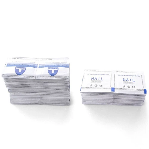50 Pcs Gel Polish Remover Pads Foil Nail Art Cleaner DIY Manicure Accessories Nail Remover Tools Hot