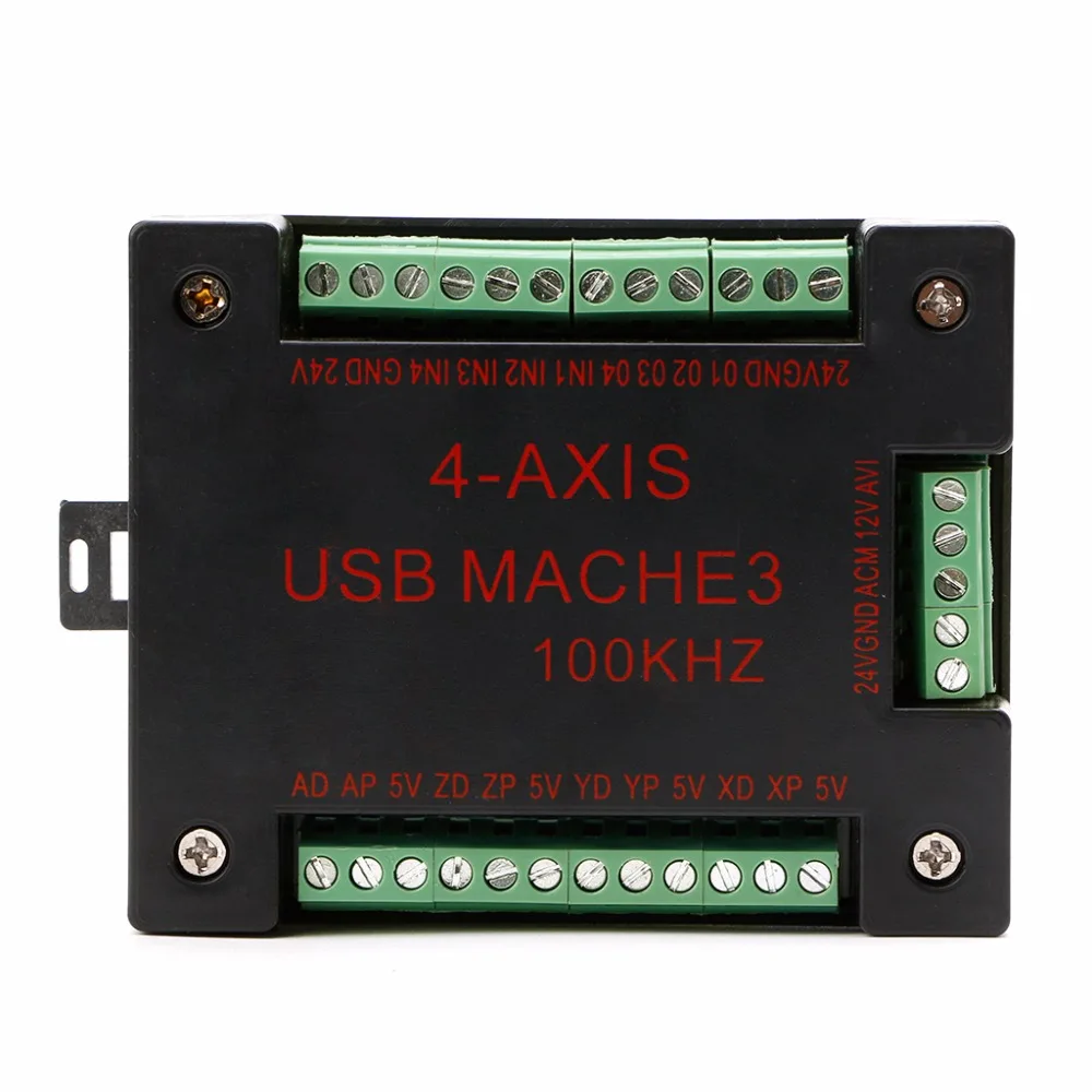 ЧПУ USB MACH3 100 кГц коммутационная плата 4 оси Интерфейс драйвер контроллер