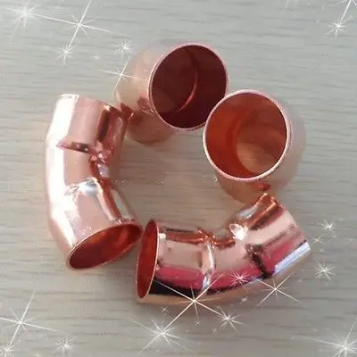 

19x1.0mm 45 Degree Elbow Copper End Feed Pipe Fitting Plumbing for gas water oil