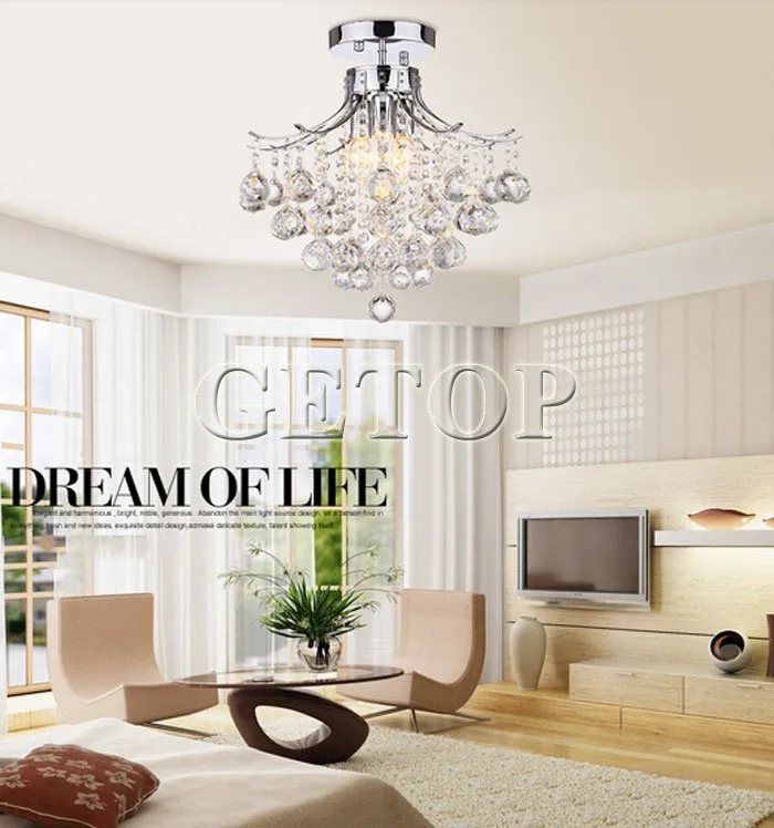 Хрустальная люстра с 3 лампами миниатюсветильник ный потолочный светильник