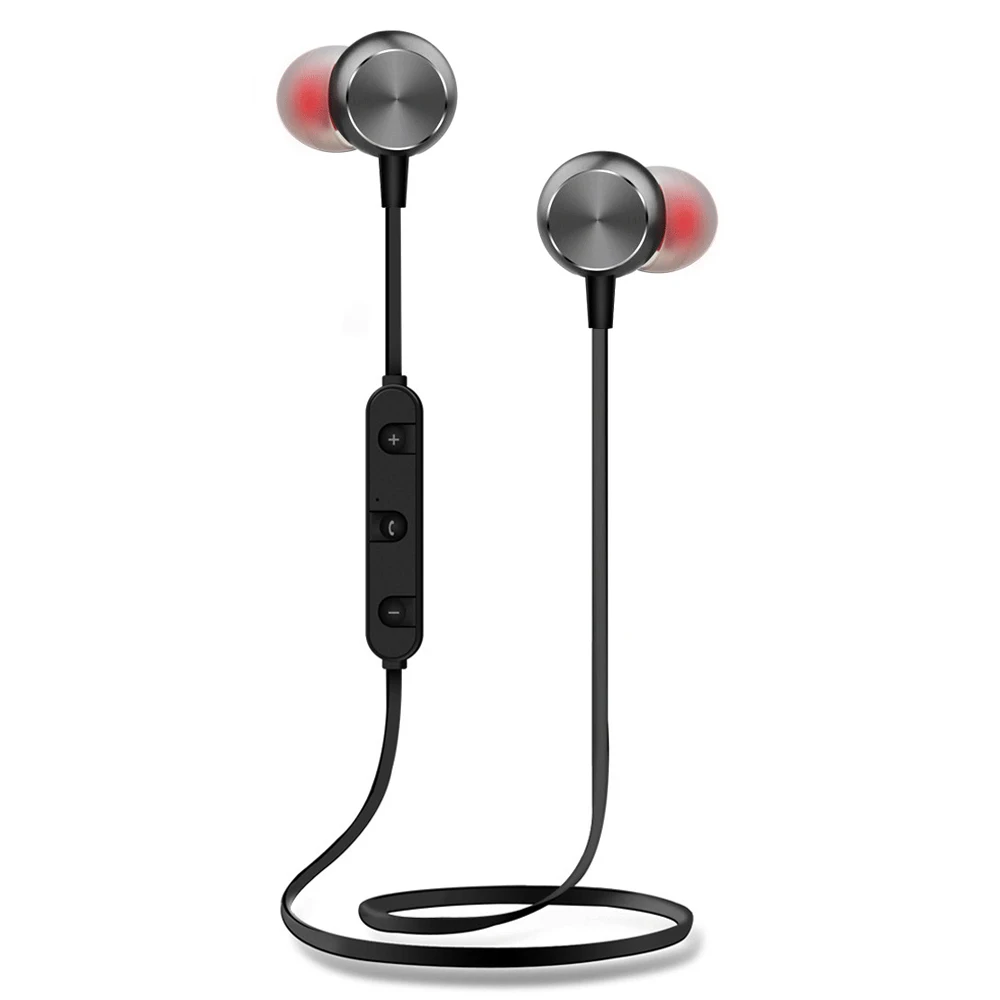 Qijiagu Горячая Беспроводной Bluetooth наушники BT08 спортивные Металлические Магнитные