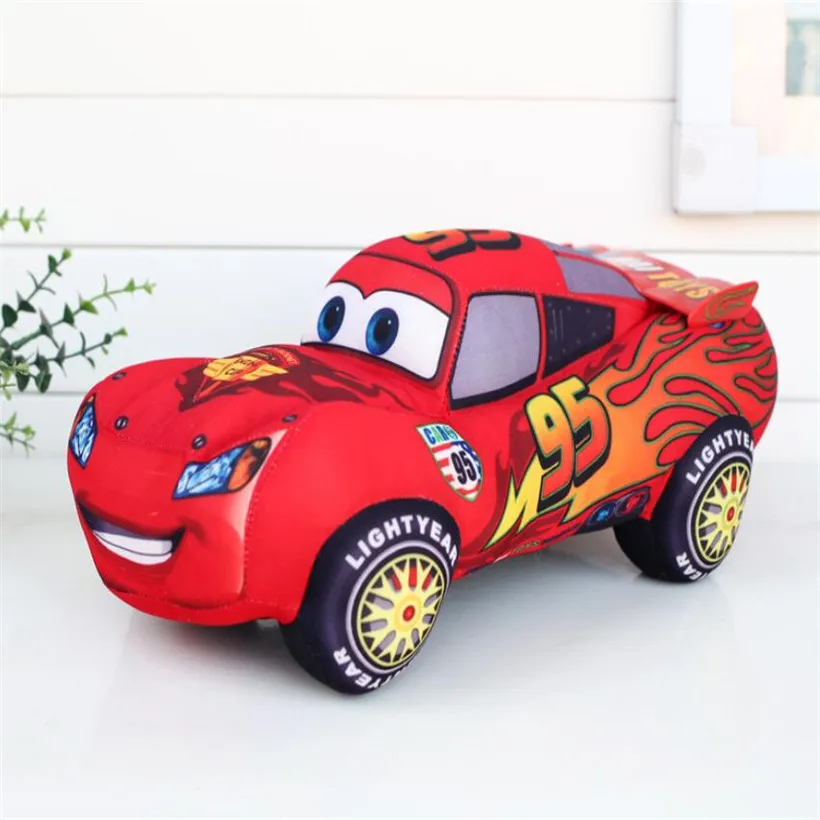 Disney Pixar тачки 3 Молния Маккуин Плюшевые игрушки 17 см милый мультфильм тачки Мягкая кукла для детей Подарки