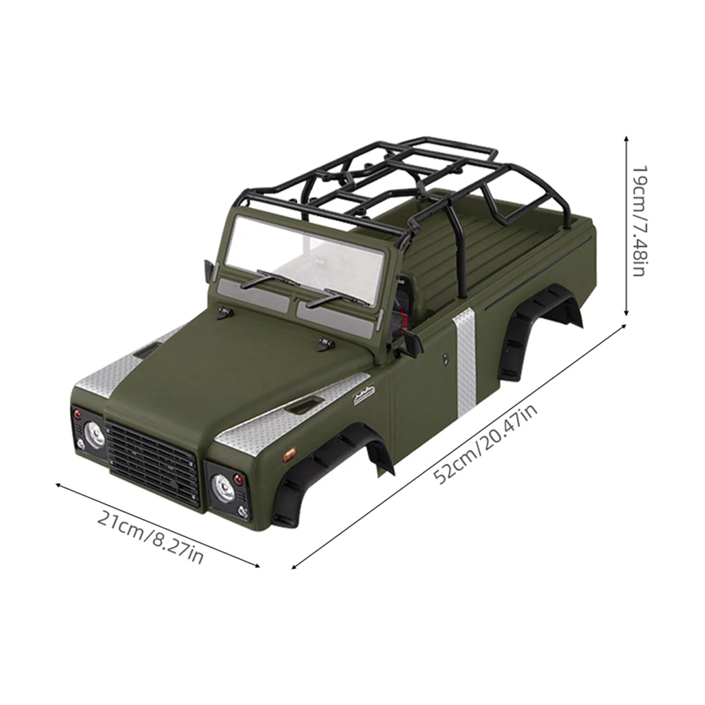 Killerbody MARAUDER_ Ⅱ RC автомобиль прозрачный корпус комплект с светильник ведрами для 323 мм Колесная база Traxxas TRX-4 шасси RC Гусеничный автомобиль