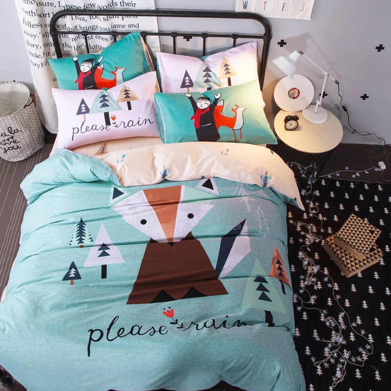 Благородный комплект постельного белья из 4 предметов 100% высококачественный