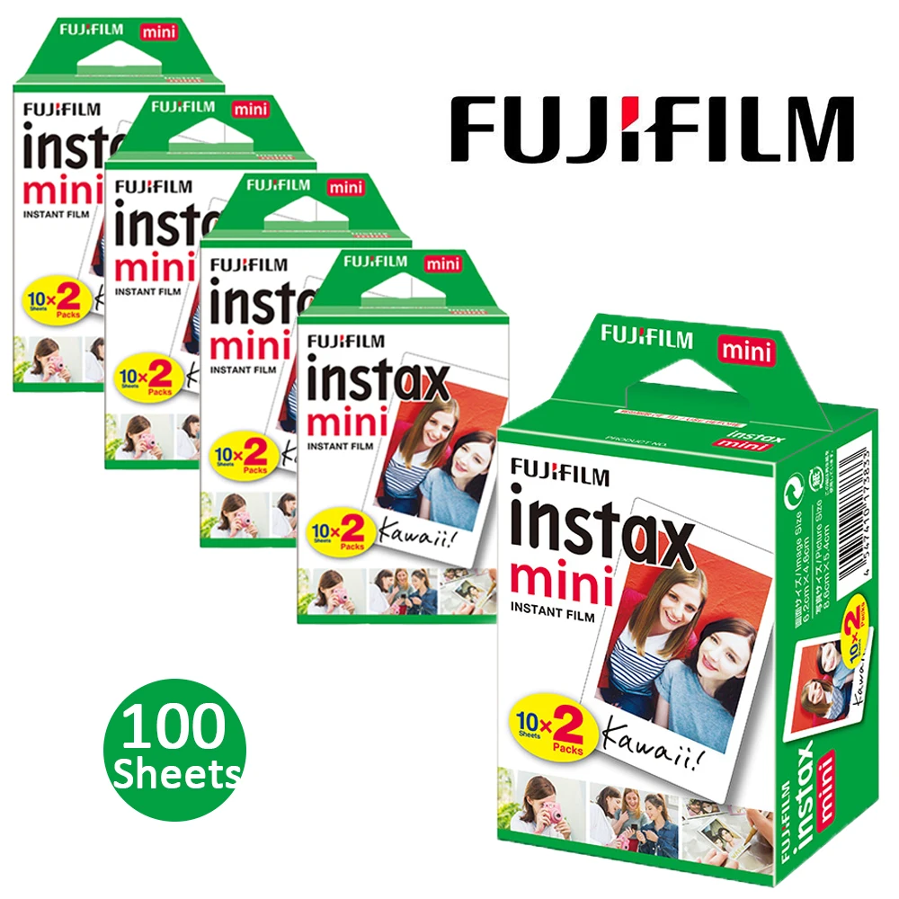 Оригинальная фотокамера Fujifilm Instax Mini 9 кобальтовый синий + 100 фотографий Fuji Instant 8