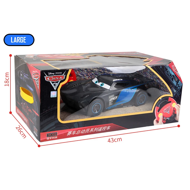 Disney Pixar Cars 3 Revvin' экшн-пульт дистанционного управления McQueen Jackson Storm Cruz Ramirez