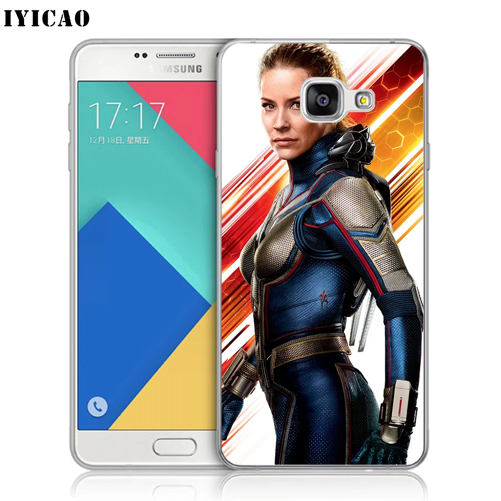 IYICAO Ant-Man и ОСА Мягкий силиконовый чехол для телефона Samsung A10 A30 A40 A50 A70 M10 M20 M30 TPU |