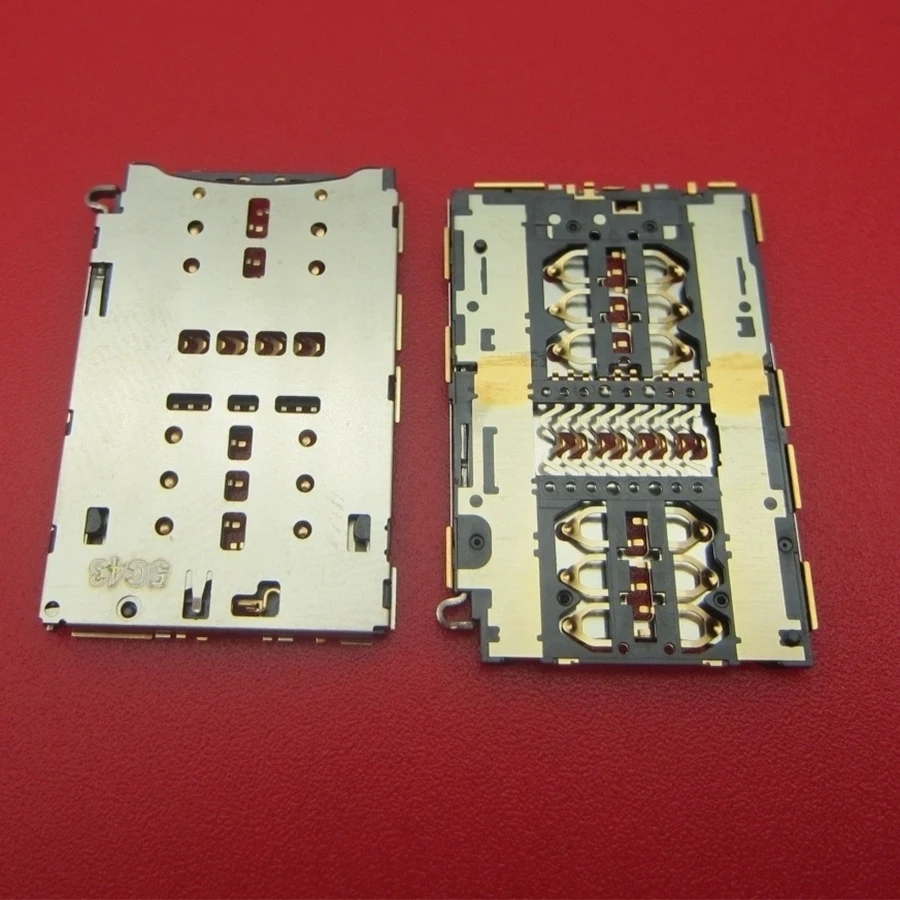 2 шт. разъем для считывания sim карт держателя лотка Huawei P20 lite Nova 3E Nova3e Разъем карты