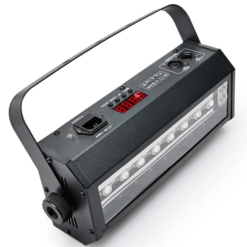 Новинка DMX Звуковое управление 8 светодиодов Стробоскопическая Лампа для