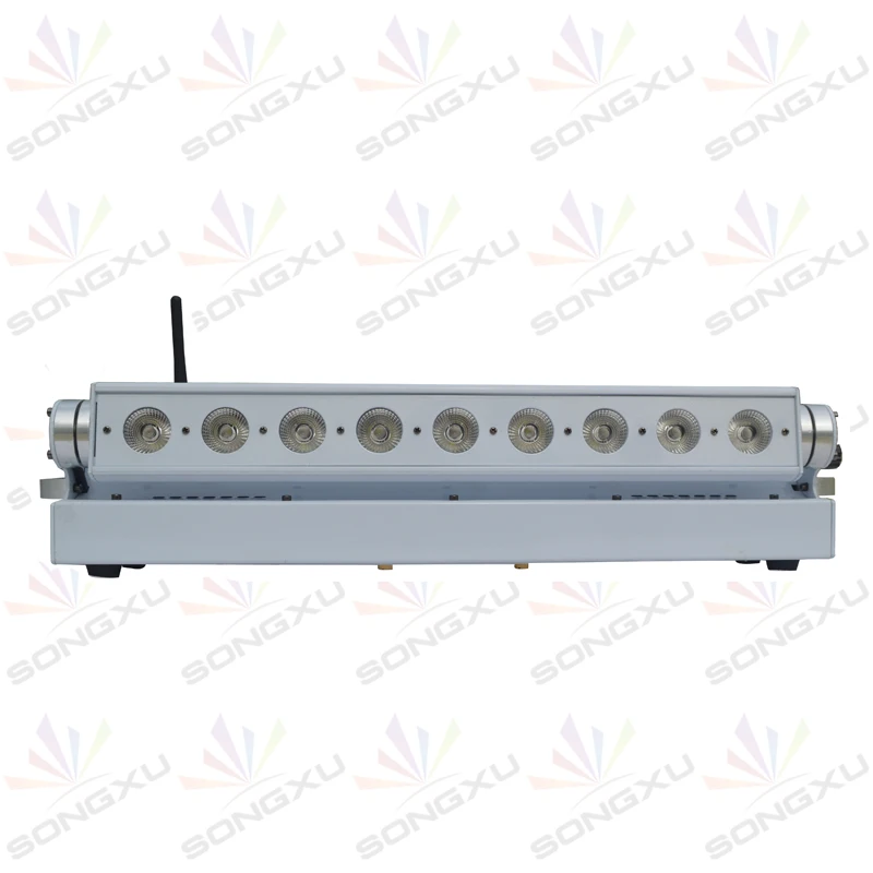 SONGXU 6 шт./лот оптовая продажа 9X15W 5 в 1 RGBWA беспроводной аккумулятор светодиодный