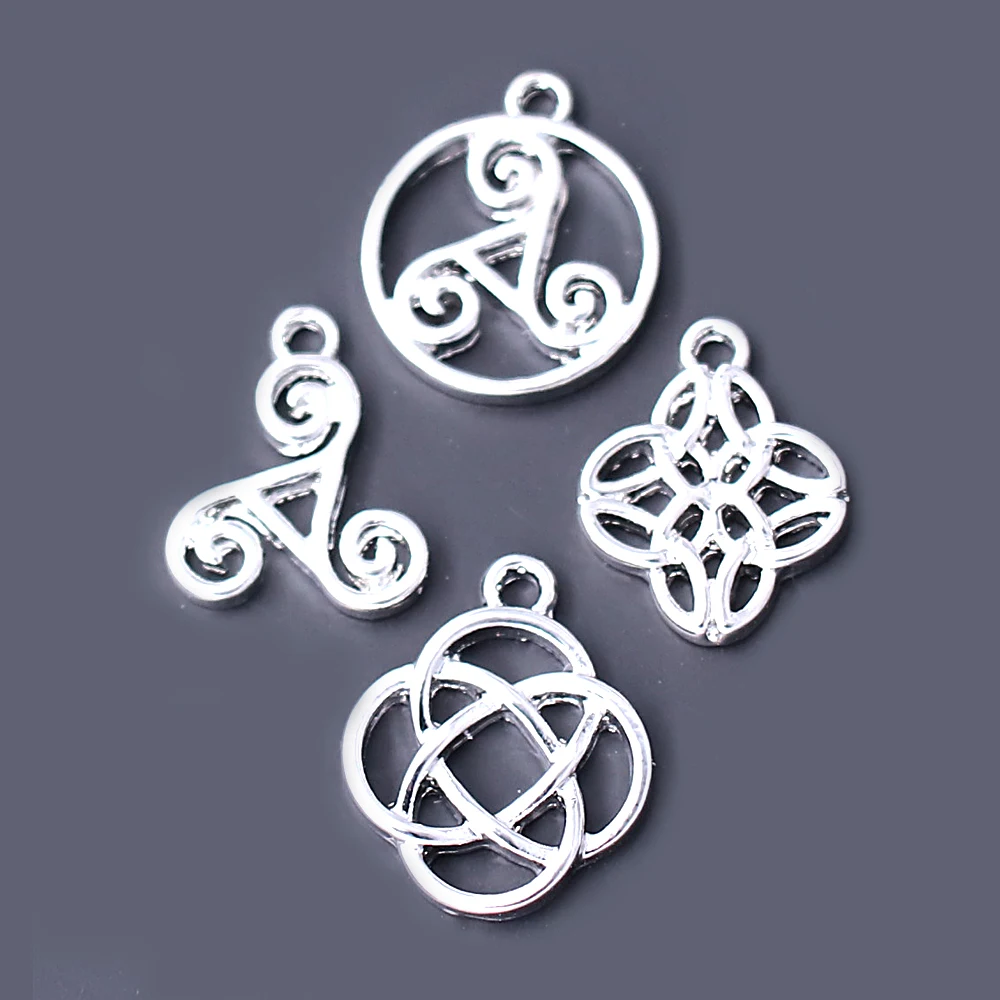 Popular Celtics ornaments Viking Cross Infinity Symbol Ireland knotted metal pendant Handmade male and female talismans jewelry | Украшения
