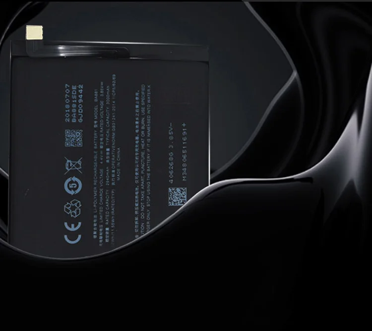 Meizu BA881 3000 мАч Новая батарея для Meizu 15 M881M/M881Q телефон высокое качество батарея+ номер отслеживания