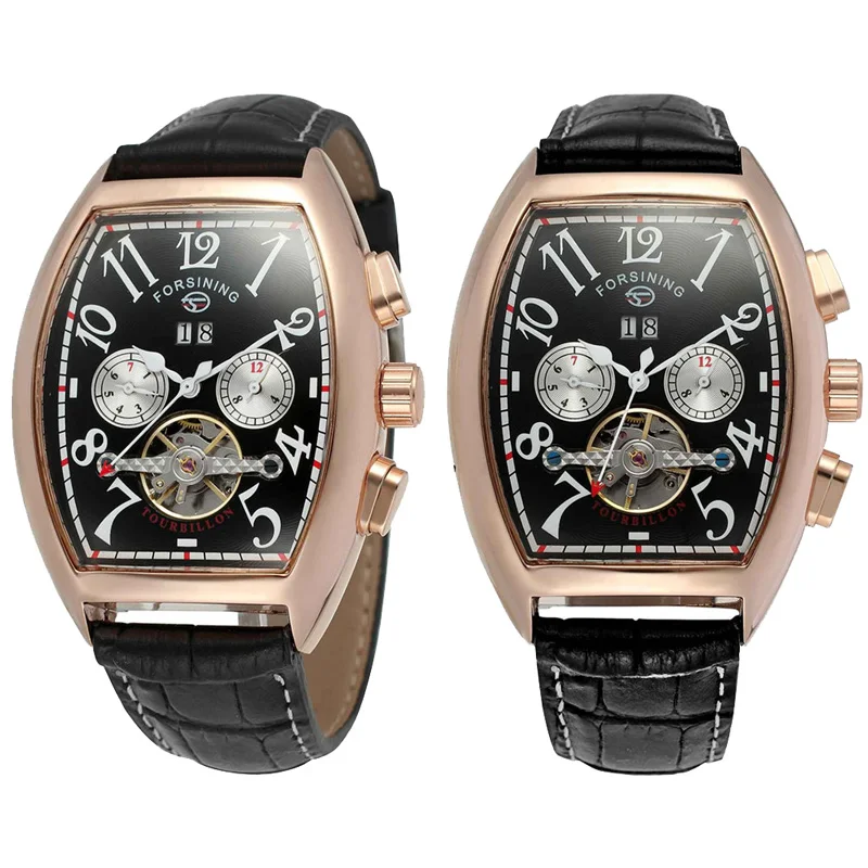 FORSINING Tourbillon для мужчин s часы военный армейский Спорт мужской лучший бренд класса