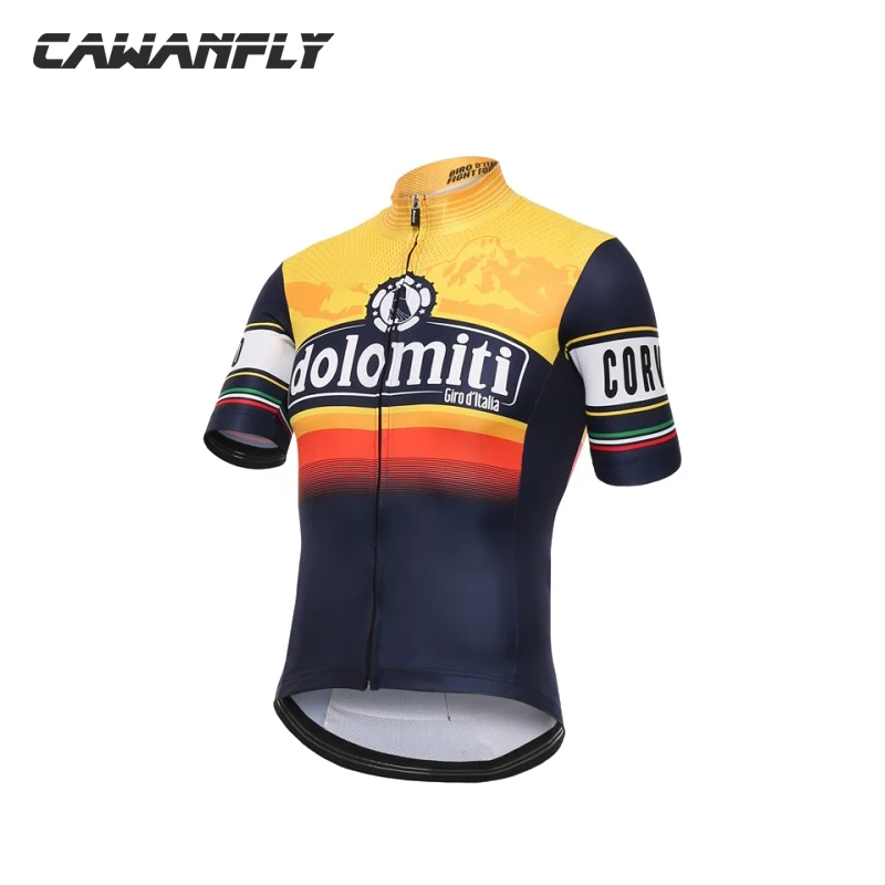 Pro Team New кольцо Франция Италия 2018 Велоспорт Джерси с коротким рукавом летние MTB