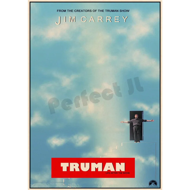 Декор для дома Truman Show плакат из крафт фильма наклейки на стену|wall sticker|home