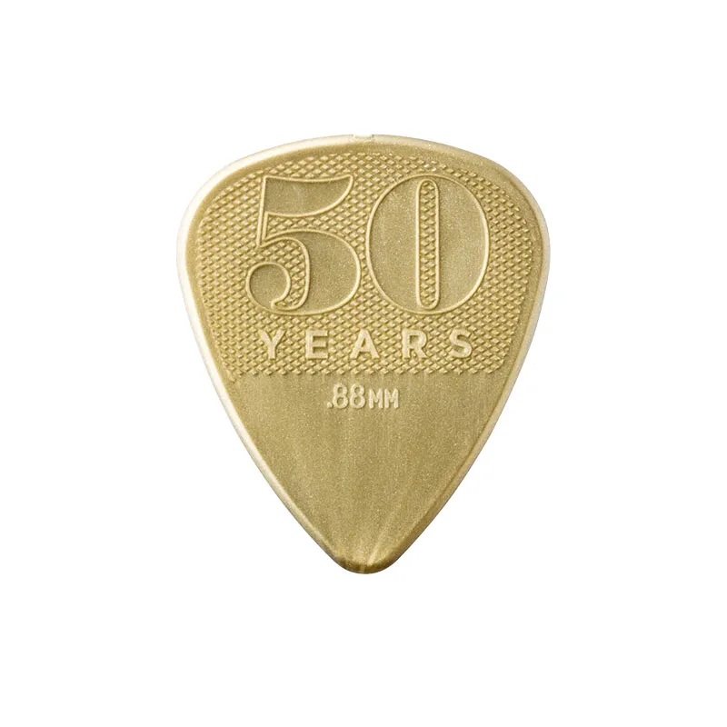 0.88mm Dunlop 50th anniversary медиаторы для бас-гитары, акустические детали для классической электрогитары, аксессуары, нейлоновая ручка, медиаторы для гитары - Цвет: 0.88mm