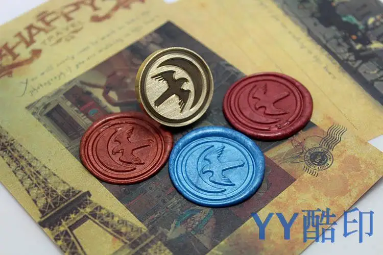 Восковая уплотнительная металлическая головка Игра престолов с ручкой сделай