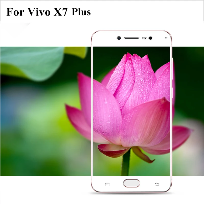 

2 шт ультра-тонкий протектор экрана закаленное стекло для Vivo X7 Plus X 7 Plus Полный экран защитный для Vivo X7Plus X 7 Plus