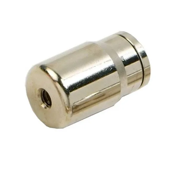 End Plug F054 латунный никелированный запотевающий замок муфты скольжения, 3/" труба OD Union, нажмите для подключения фитинга система запотевания - Цвет: End Plug