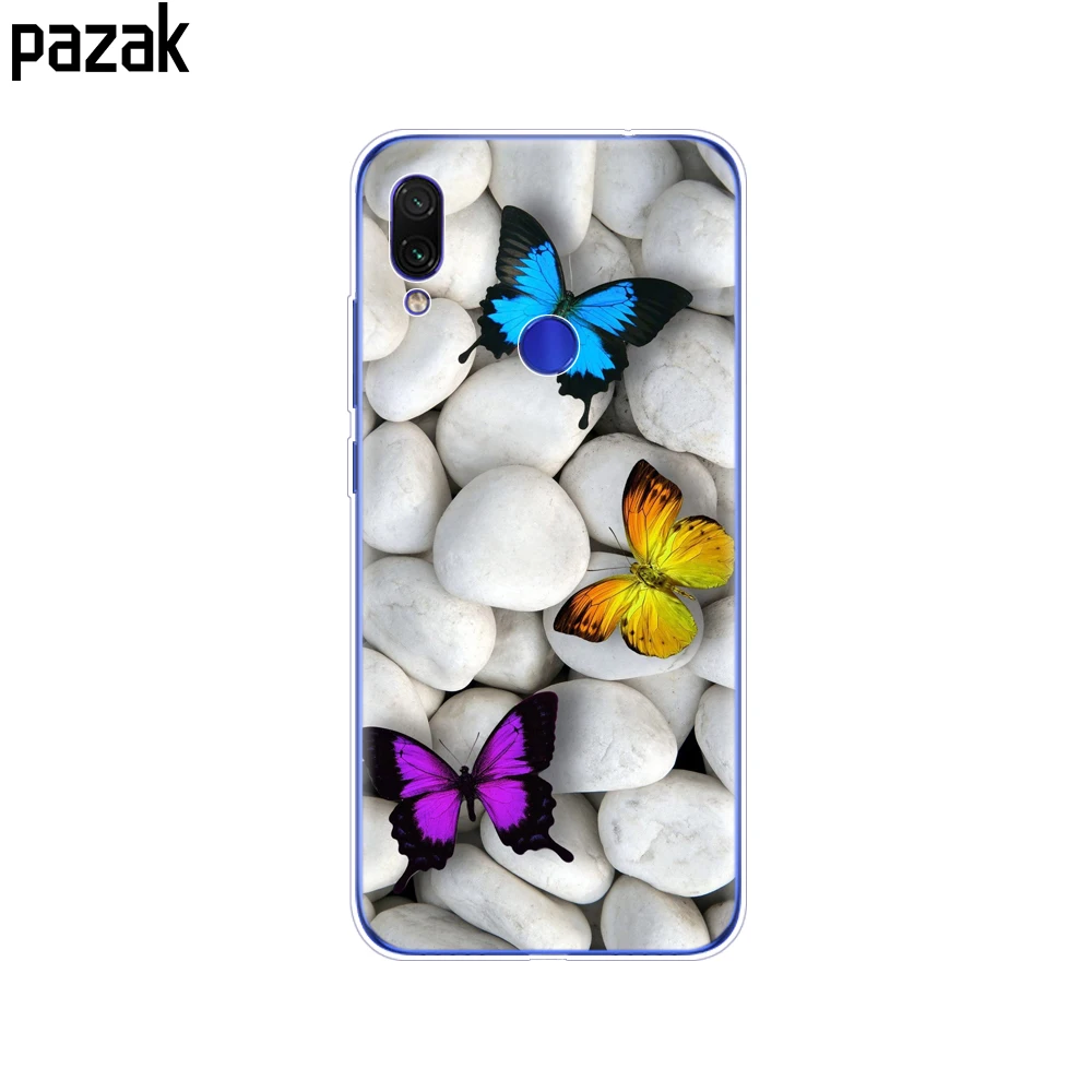 34245 Чехол для Xiaomi Mi Play, силиконовый чехол на заднюю панель MiPlay, чехол с котом для Xiaomi Mi Play, чехлы для телефонов, милый цветок, модный, прозрачный - Цвет: 34245