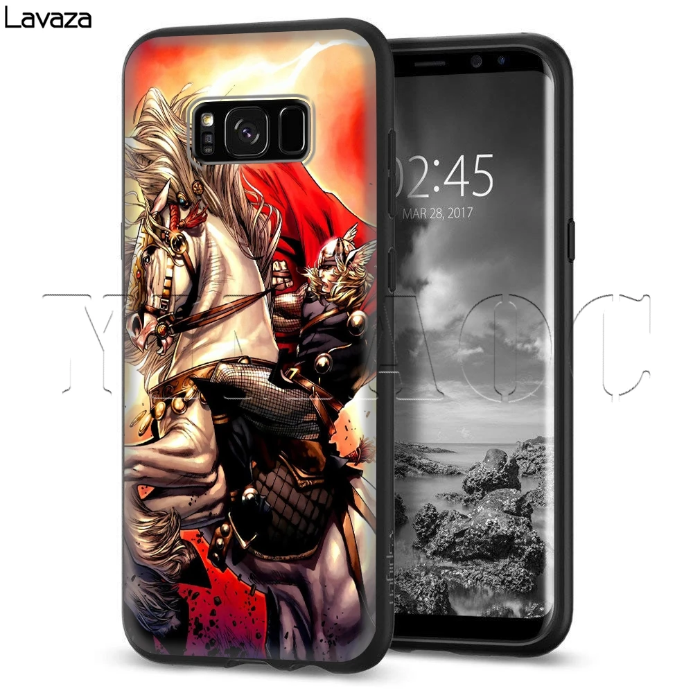 Lavaza Тор бог грома Мстители чехол для Samsung Галактики S6 S7 край J6 S8 S9 S10 плюс A3 A5 A6 A7 A8 A9