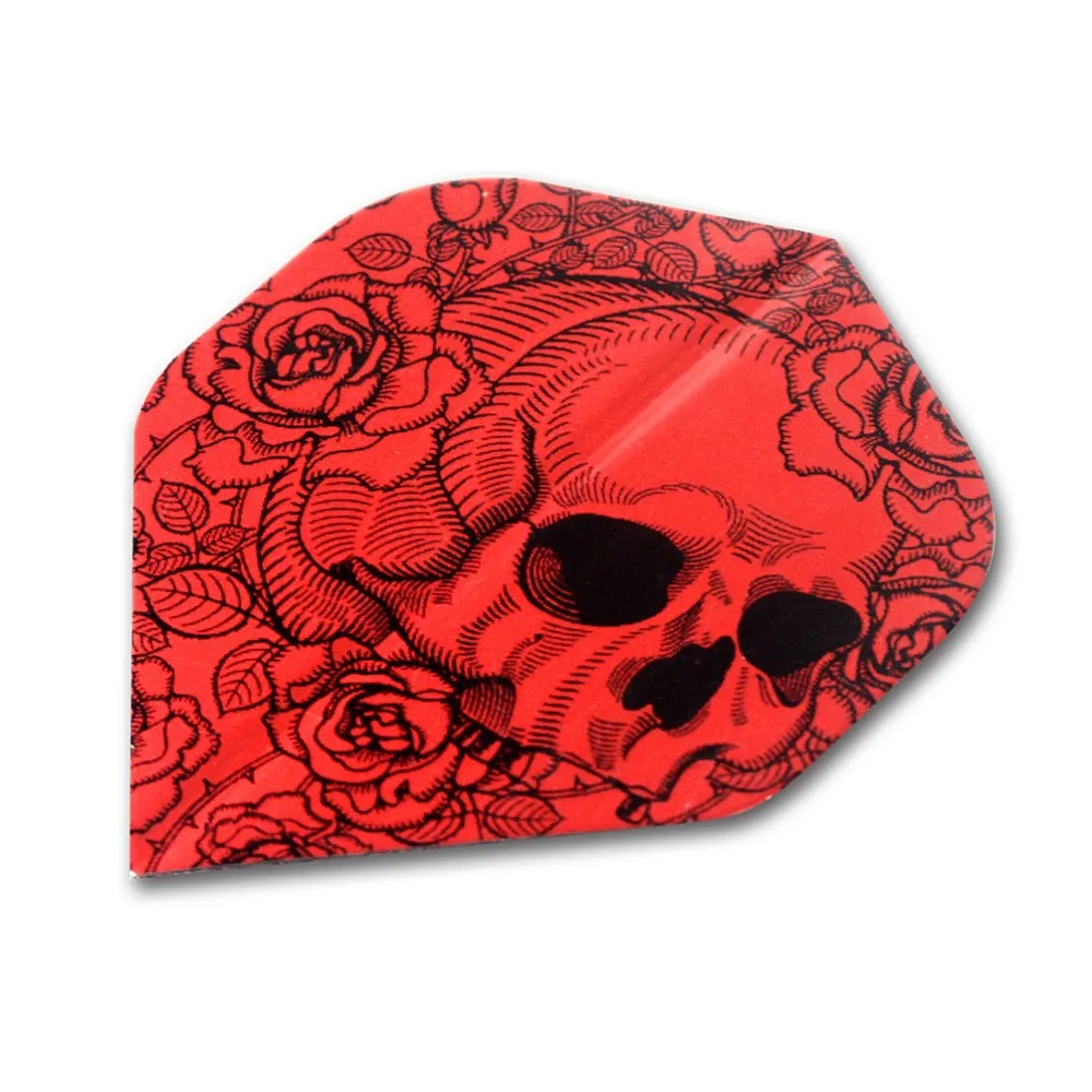 

CUESOUL DHOLE Series 5 Set Design Red Skull Dart Flights Wholesale For Steel Tip Darts and Soft Tip Darts