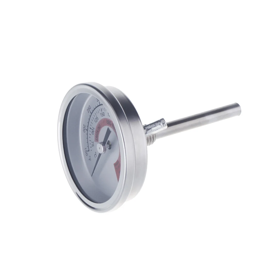 Нержавеющая сталь Барбекю курильщик яма гриль Кухонный Термометр датчик