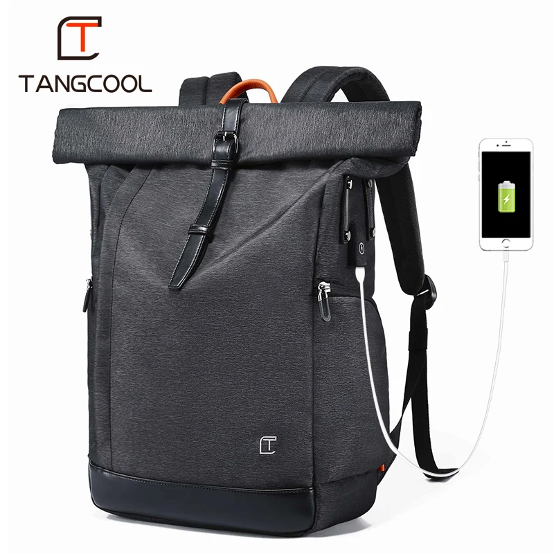 Tangcool для мужчин рюкзак 15 6 дюйм(ов) ноутбук с usb портом большой ёмкость модные