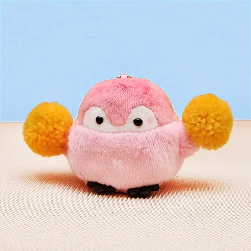 Белый Новинка KAWAII 9 см Пингвины плюшевые куклы игрушечные животные игрушки Пингвины портмоне сюрприз Популярные забавные животные Новинка кляп игрушки для детей - Цвет: Белый