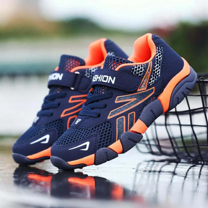 Кроссовки для мальчиков и девочек летние амортизирующие с мягкой резиновой