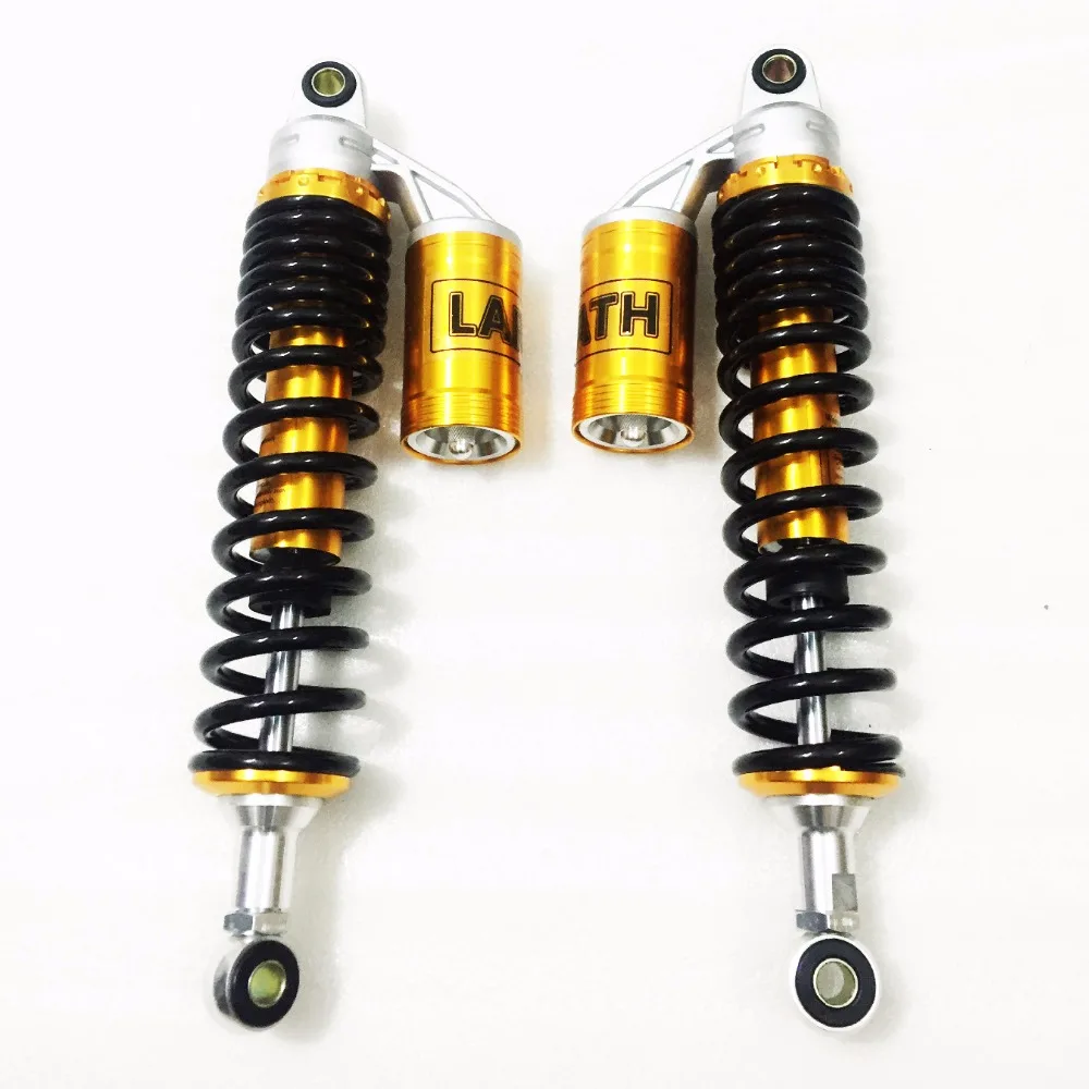 360 мм 365 370 375 380 8 Пружинные мотоциклетные амортизаторы Подвеска для kawasaki Yamaha Banshee ATV