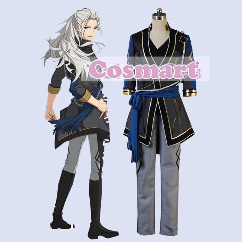 

[Customize]Anime Ensemble Stars New Team Adam Figure Ran Nagisa SJ Uniform Halloween Cosplay Costume For Adult