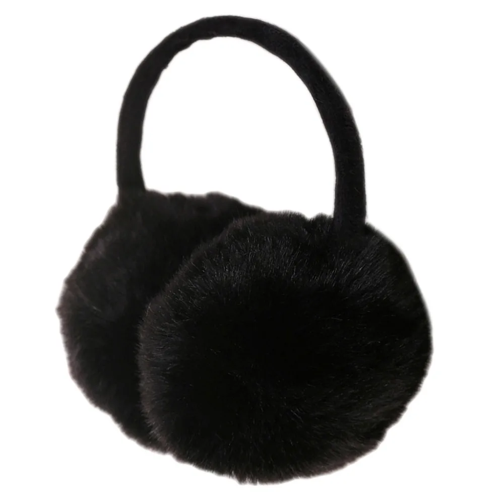 

2019 Winter Earmuff Imitation Rabbit Women Fur Earmuffs Ear Warmers Large Plush