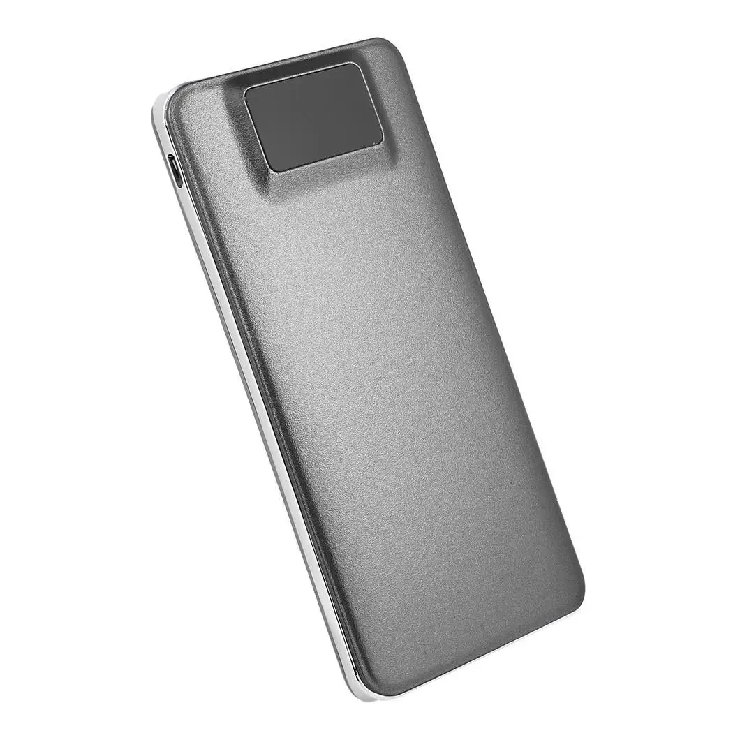 Ультра-тонкий внешний аккумулятор 10000 мАч большой емкости легкий портативный