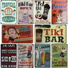 SQ-DGLZ Бар открытое время металлический знак бар декор для стен в винтажном стиле Изделия из металла домашний декор настенная живопись таблички плакат