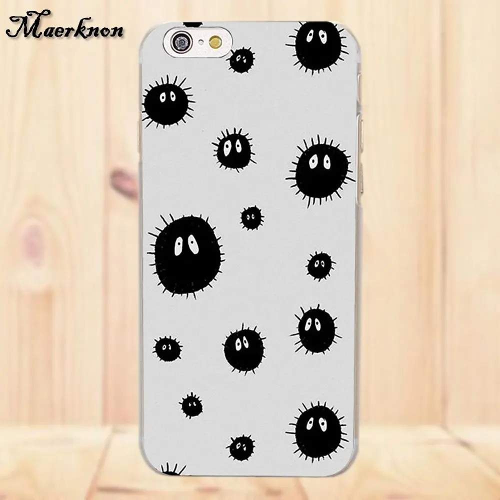 Spirited Away Inspired Soot Sprites TPU милый чехол для Apple iPhone X 4 4S 5 5C SE 6 6S 7 8 Plus LG G4 G5 G6 K4 K7 K8 K10|cute