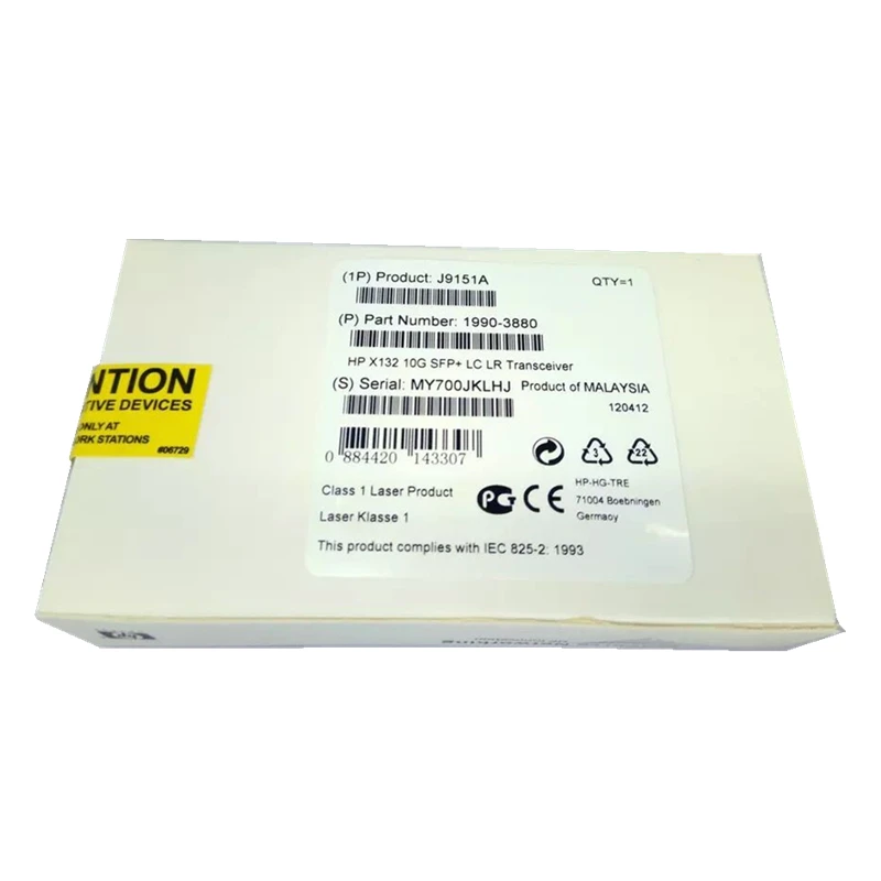 10 шт./лот J9151A HP X132 SFP + 10G LR оптический модуль 1310 нм км DDM LC разъем. Если требуется