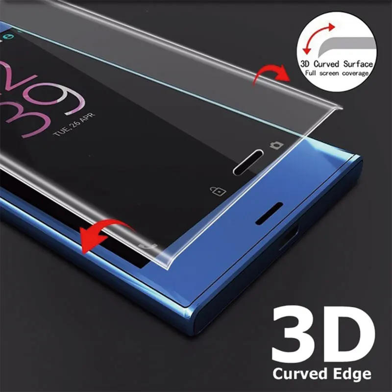 3D изогнутая Защитная пленка для SONY Xperia XA2 закаленное стекло Ultra X A2 XA 2 XA2Ultra защита