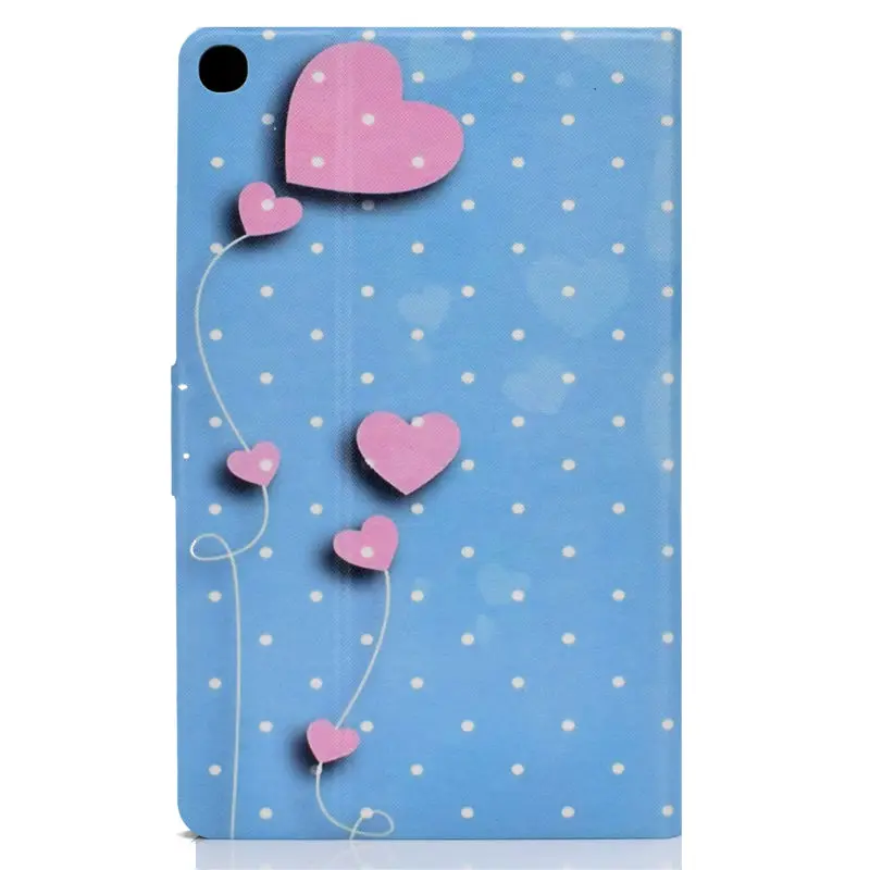 Tower Painted Case For Samsung Galaxy Tab A 10.1 T510 T515 SM-T510 SM-T515 Cover Funda Tablet Flip Stand Shell Coque+Gift