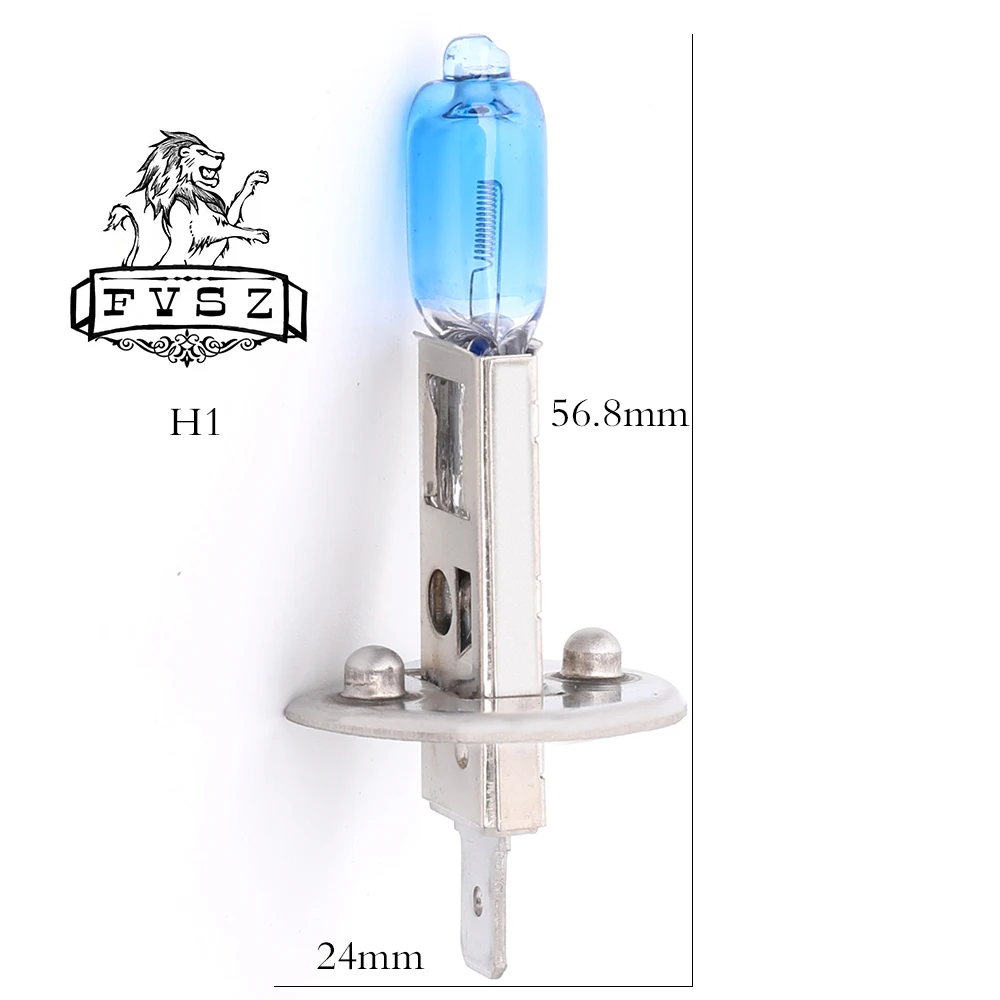 2 шт HOD H1 12V 100W Авто галогенные лампы для фар 6000K супер яркий черный Шелковый белый светильник лампы(пара/DC 12 V
