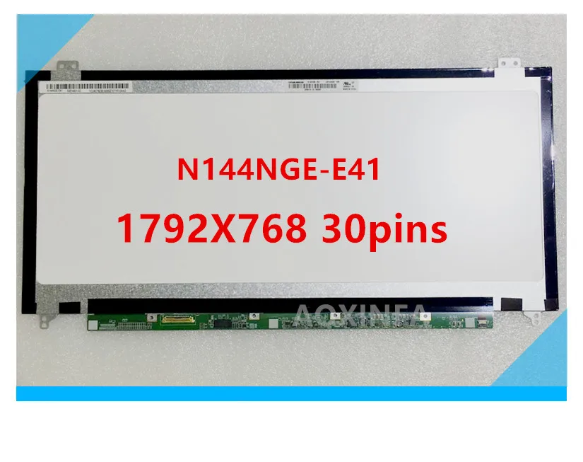 

New For U800W U900 U840W U845W LCD screen N144NGE-E41 N140BGE screen