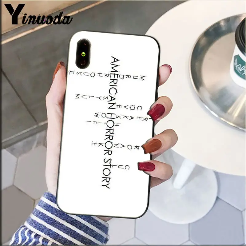 Yinuoda Американский ужас роскошный уникальный дизайн чехол для телефона Apple iPhone 8 7 6 6S Plus X XS MAX 5 5S SE XR чехол