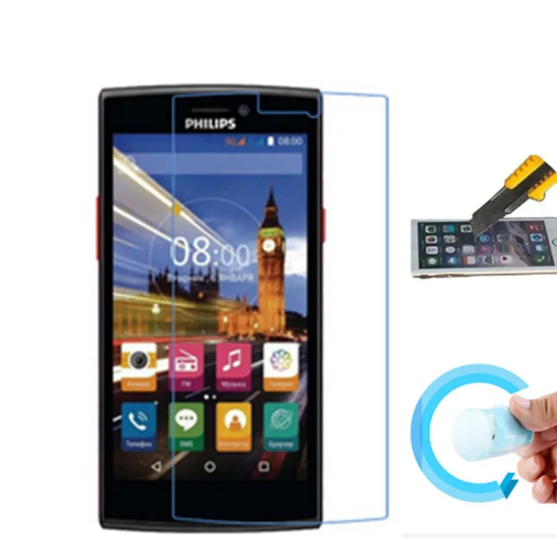 Взрывозащищенное мягкое нано стекло для Philips S337 Защитная пленка экрана|Защитные