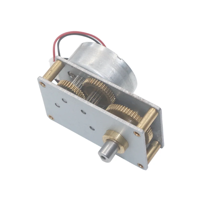 ZB4124 300 редукторный двигатель миниатюрный низкоскоростной постоянного тока 6 в металлическая