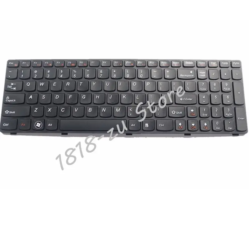YALUZU английский новая клавиатура для ноутбука LENOVO G500 G510 G505 G700 G710 G505A G700A G710A США Макет BLACK заменить(не подходят G500S