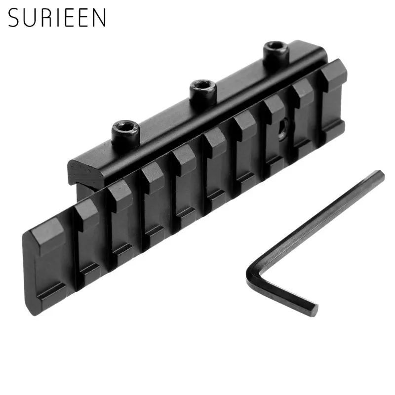 SURIEEN Picatinny/ласточкин хвост рейка 11 мм до 20 мм адаптер для охоты Расширенный прицел крепления тактический страйкбол винтовка охотничий Пистолет Аксессуары