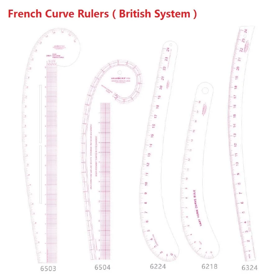 Французская кривая Линейка в британской системе английская система имперские