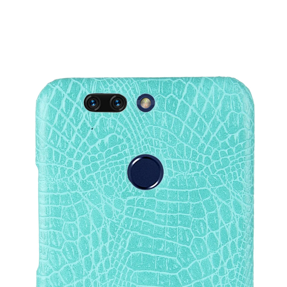 Крокодил Жесткий Чехол для Honor V9 (8 Pro) крокодил случаи Стенд задняя крышка
